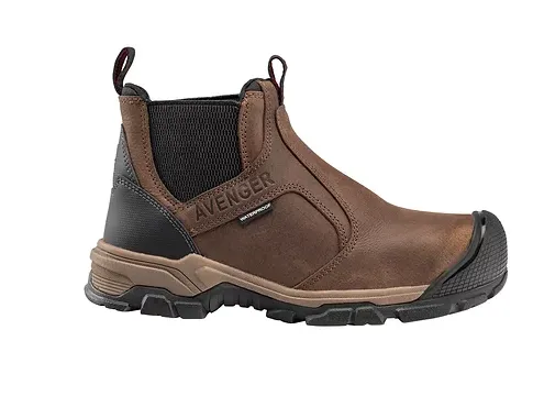 Avenger Men's Romeo Brown Ripsaw Work Boot