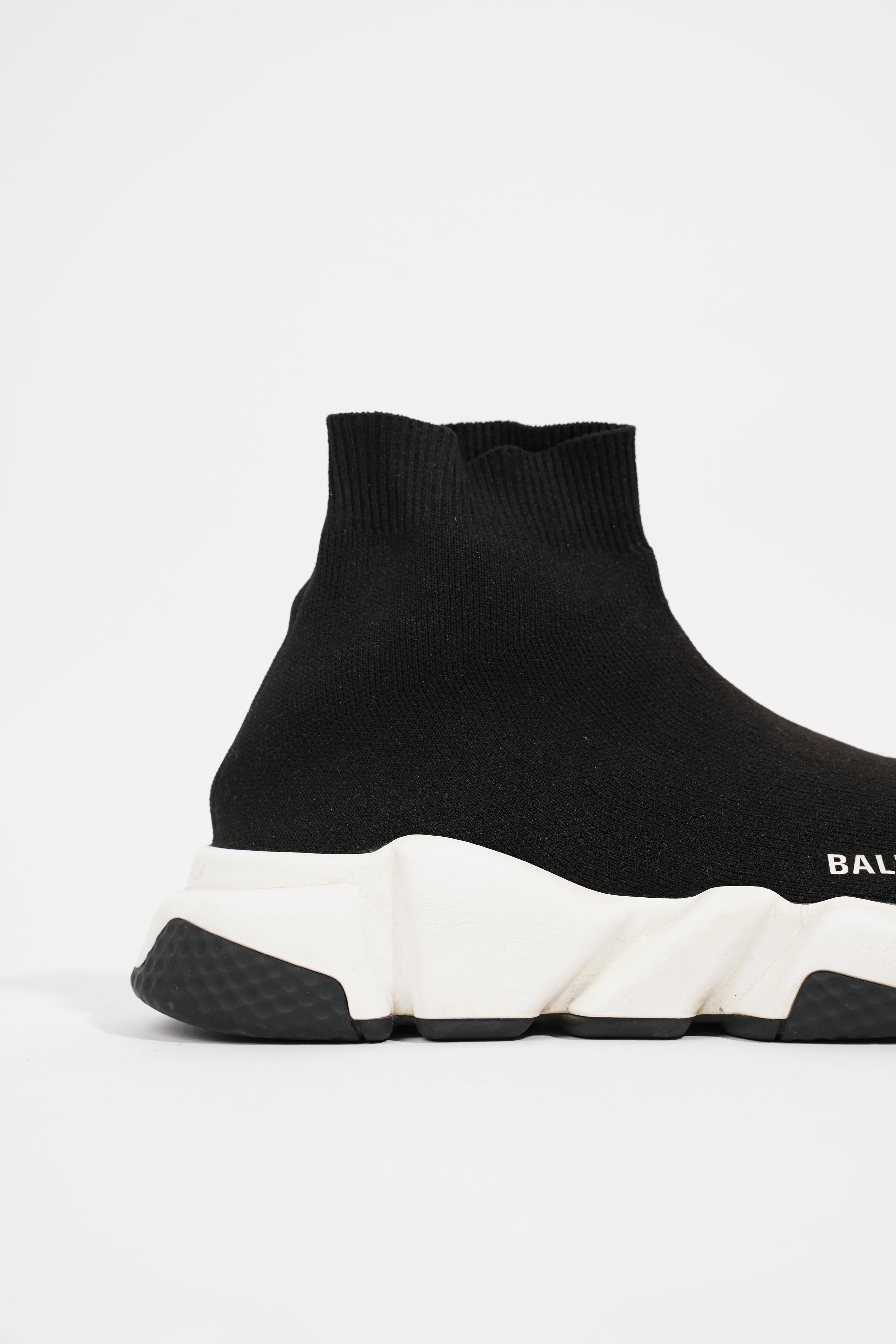 Balenciaga Womens Speed Trainers Black / White EU 37 / UK 4