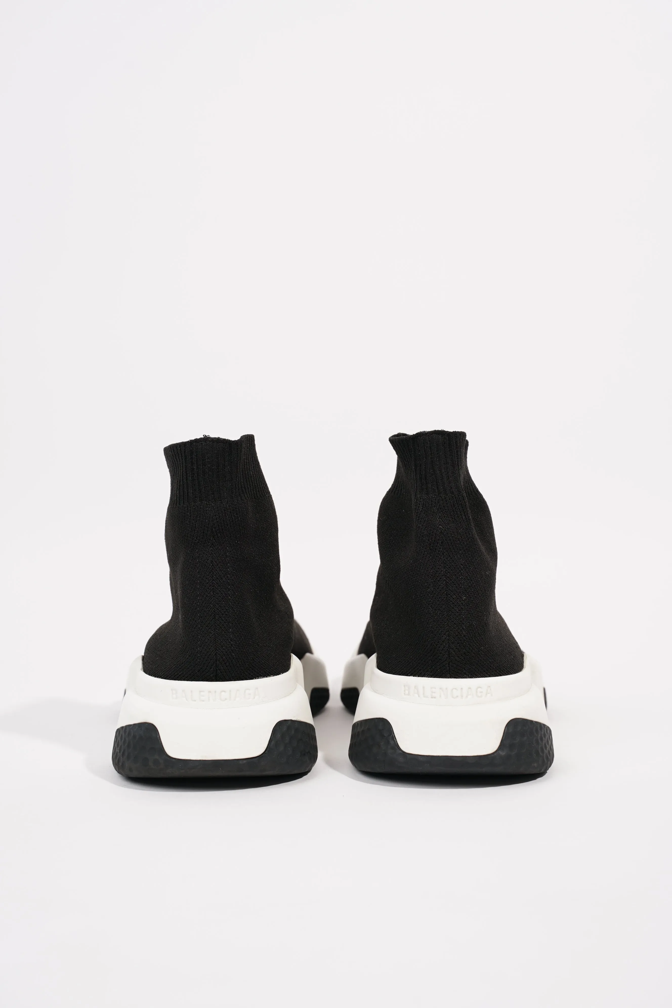 Balenciaga Womens Speed Trainers Black / White EU 37 / UK 4