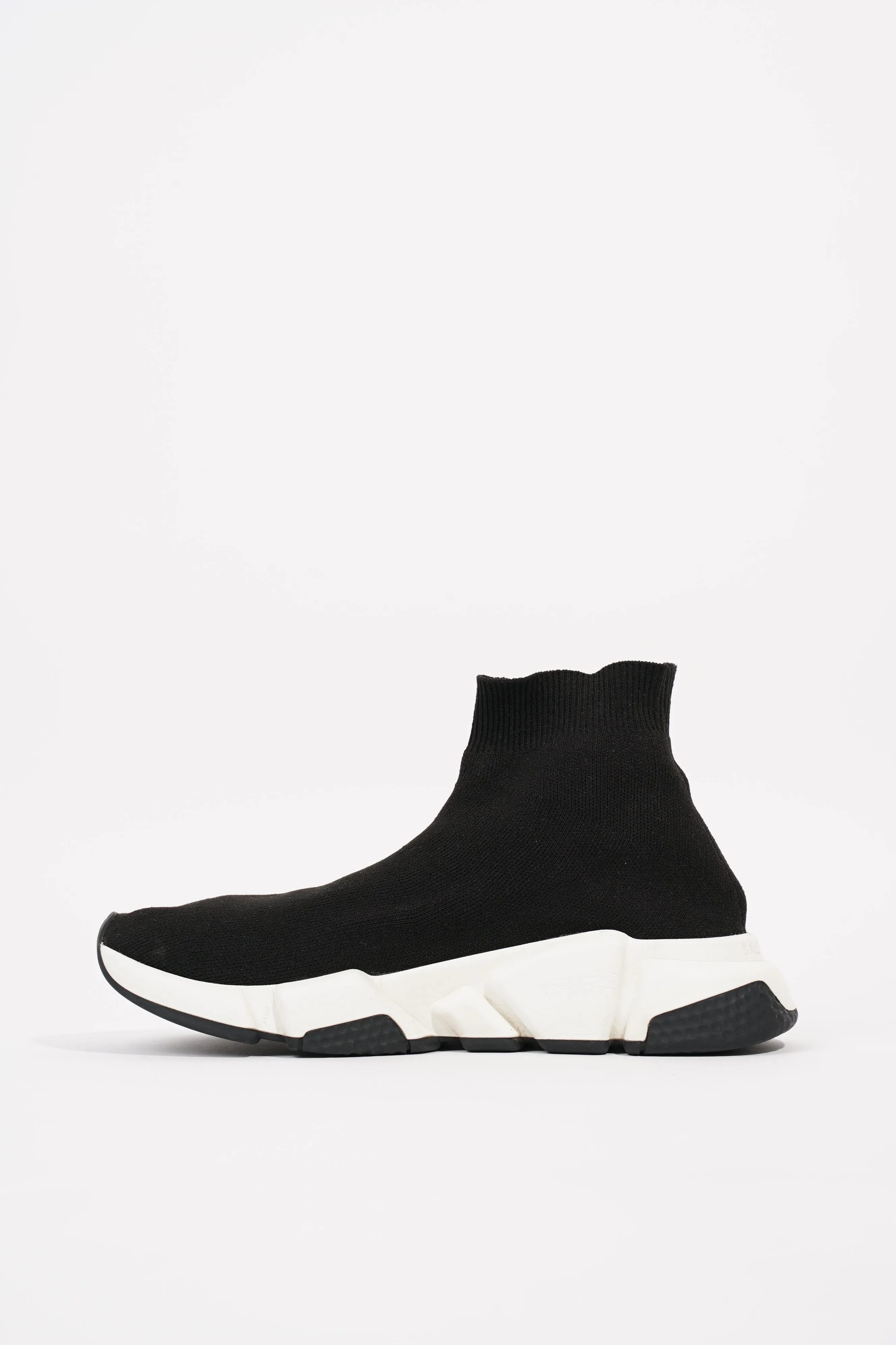 Balenciaga Womens Speed Trainers Black / White EU 37 / UK 4