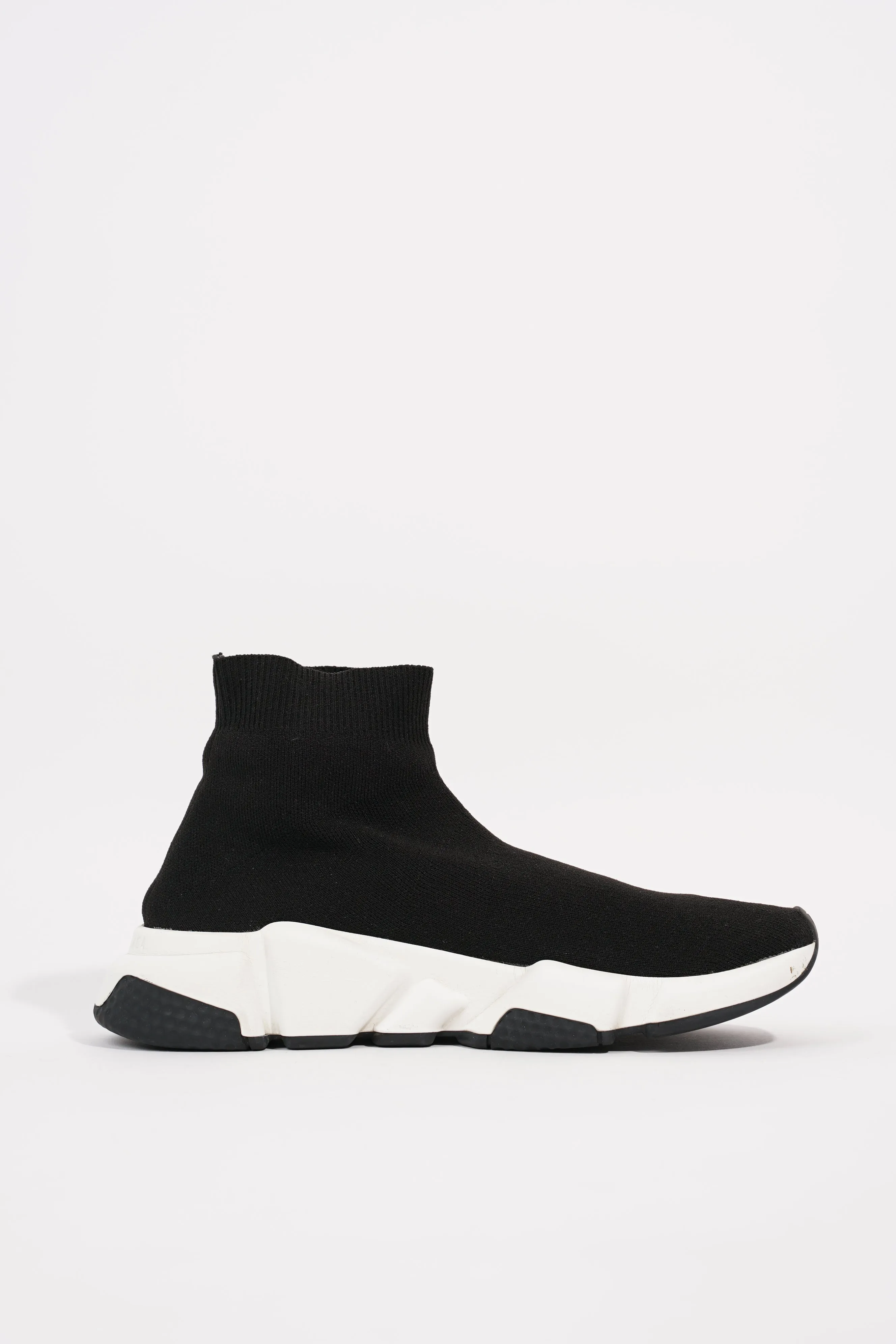 Balenciaga Womens Speed Trainers Black / White EU 37 / UK 4