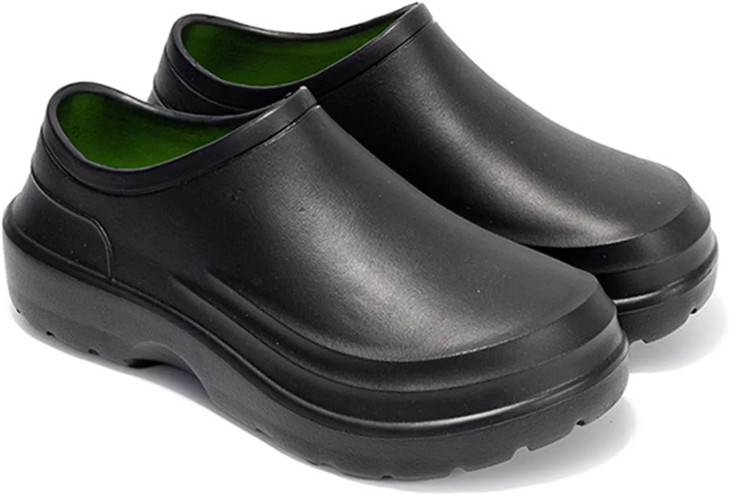Chef Shoes Non Slip Clogs Work Kitchen Shoes Zapatos De Chef for Men Leather Slippers Size 11