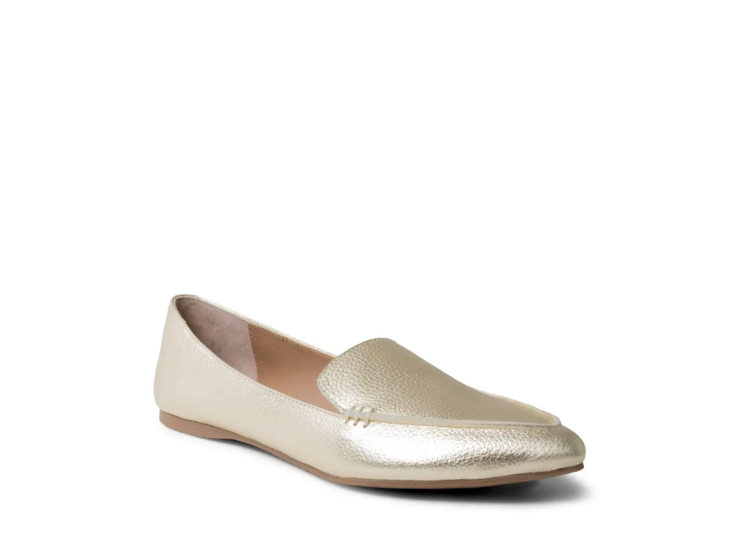 FEATHER GOLD LEATHER