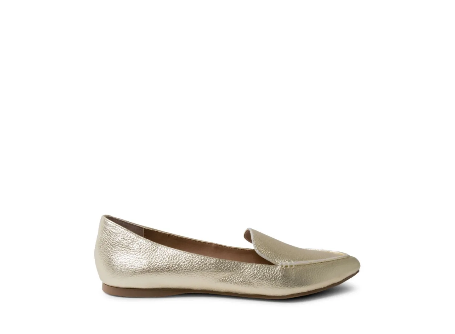 FEATHER GOLD LEATHER