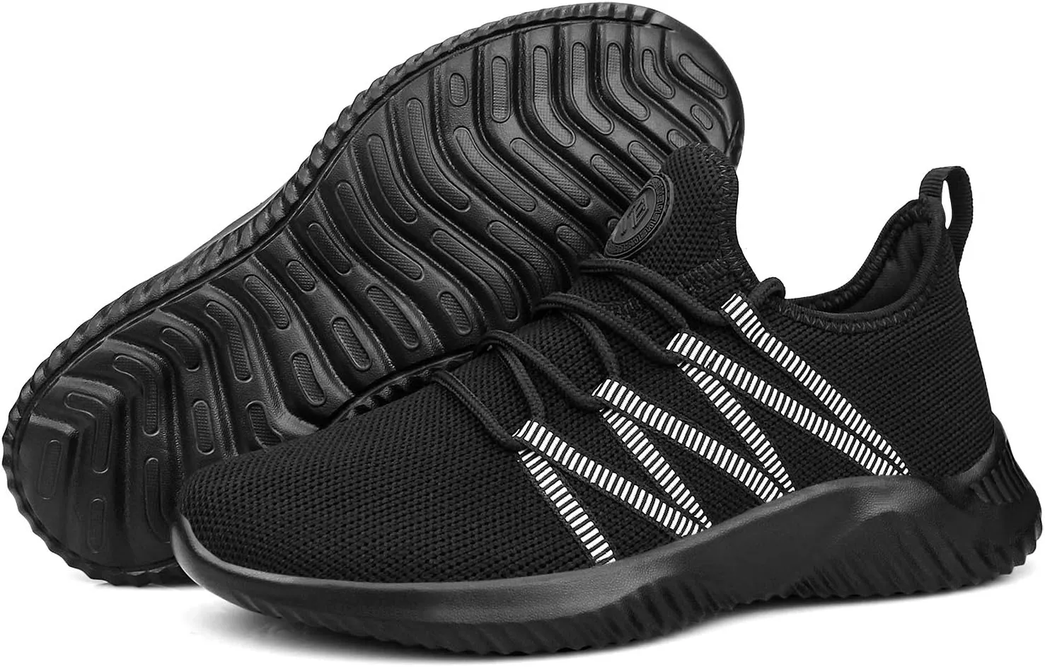 Feethit Womens Slip On Running Shoes Non Slip Walking Shoes Lightweight Gym Workout Shoes Breathable Fashion Sneakers