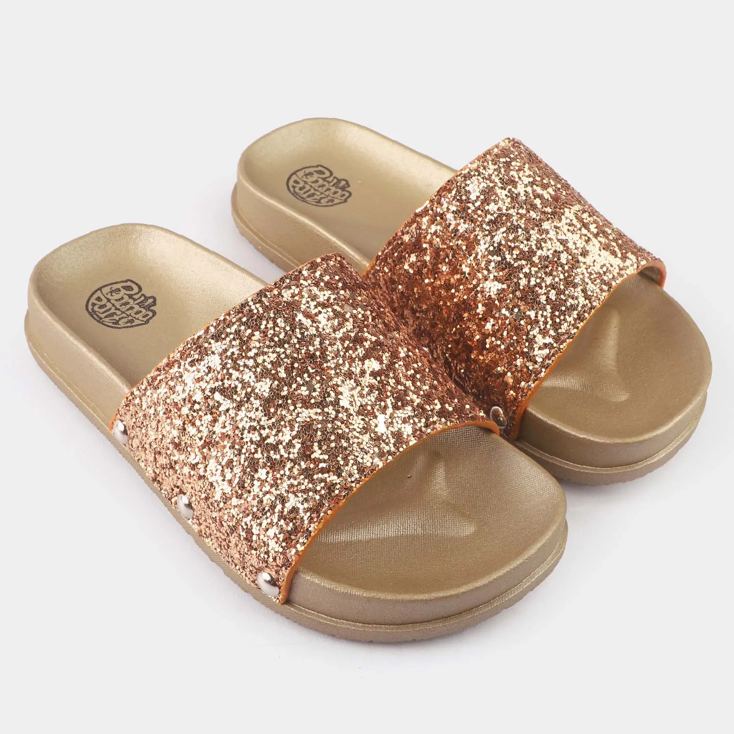 Girls Slipper CL-20-Golden