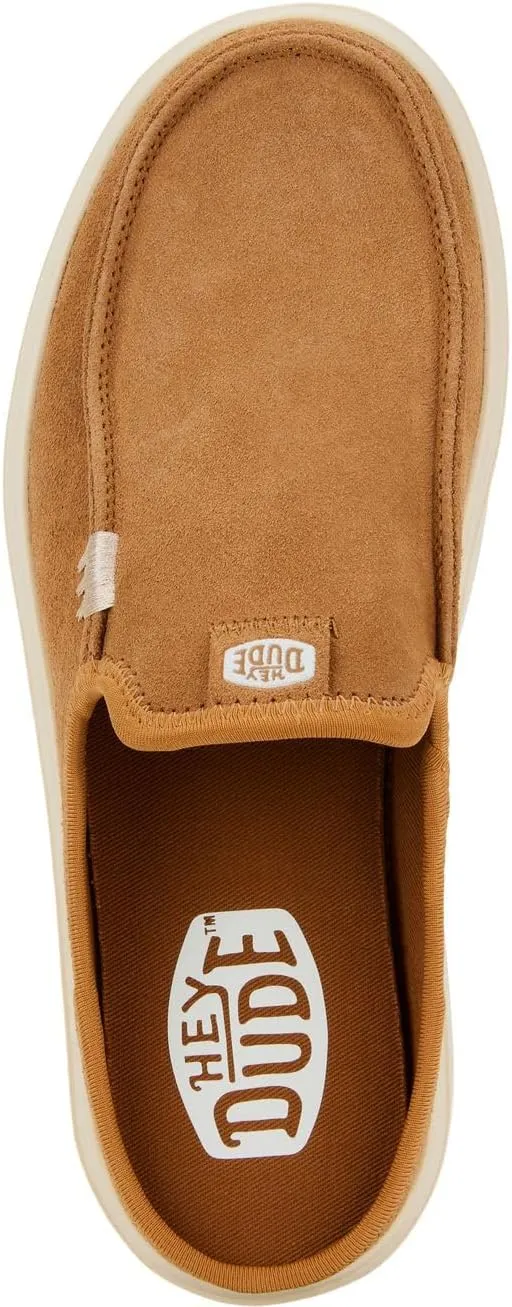 HEYDUDE Austin Lift Classic Moss Size 8, Women??s Shoes, Slip-on Loafers, Comfortable & Light-Weight
