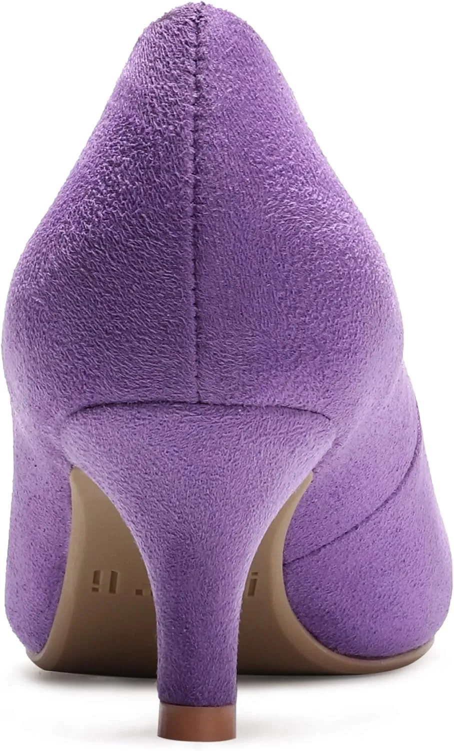 IDIFU Women's Classic Low Heels Dress Pumps 2 Inch Kitten Heel Round Toe Office Wedding Shoes