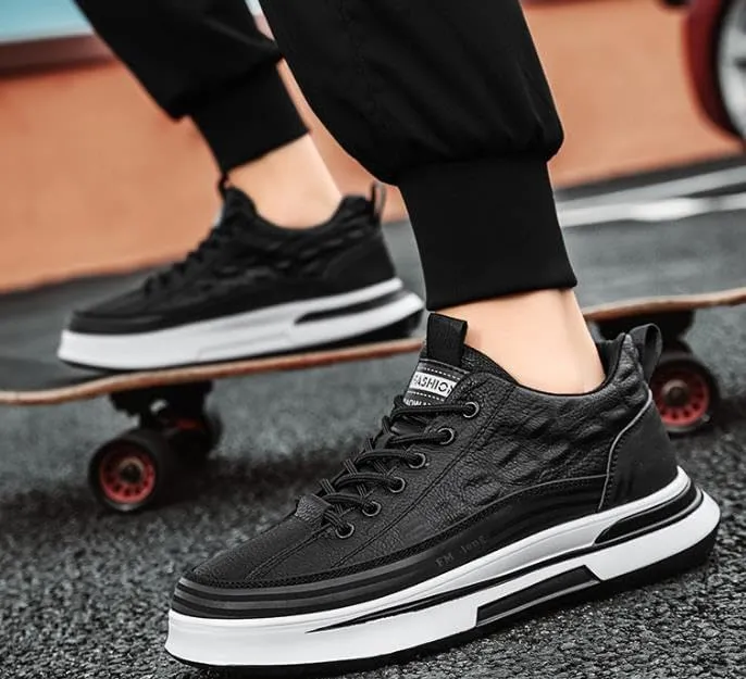 Men's Skateboard Shoes Fashion Sneakers Running Shoes Casual Slip on Walking Tennis Gym Sneakers