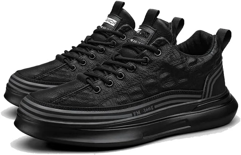 Men's Skateboard Shoes Fashion Sneakers Running Shoes Casual Slip on Walking Tennis Gym Sneakers