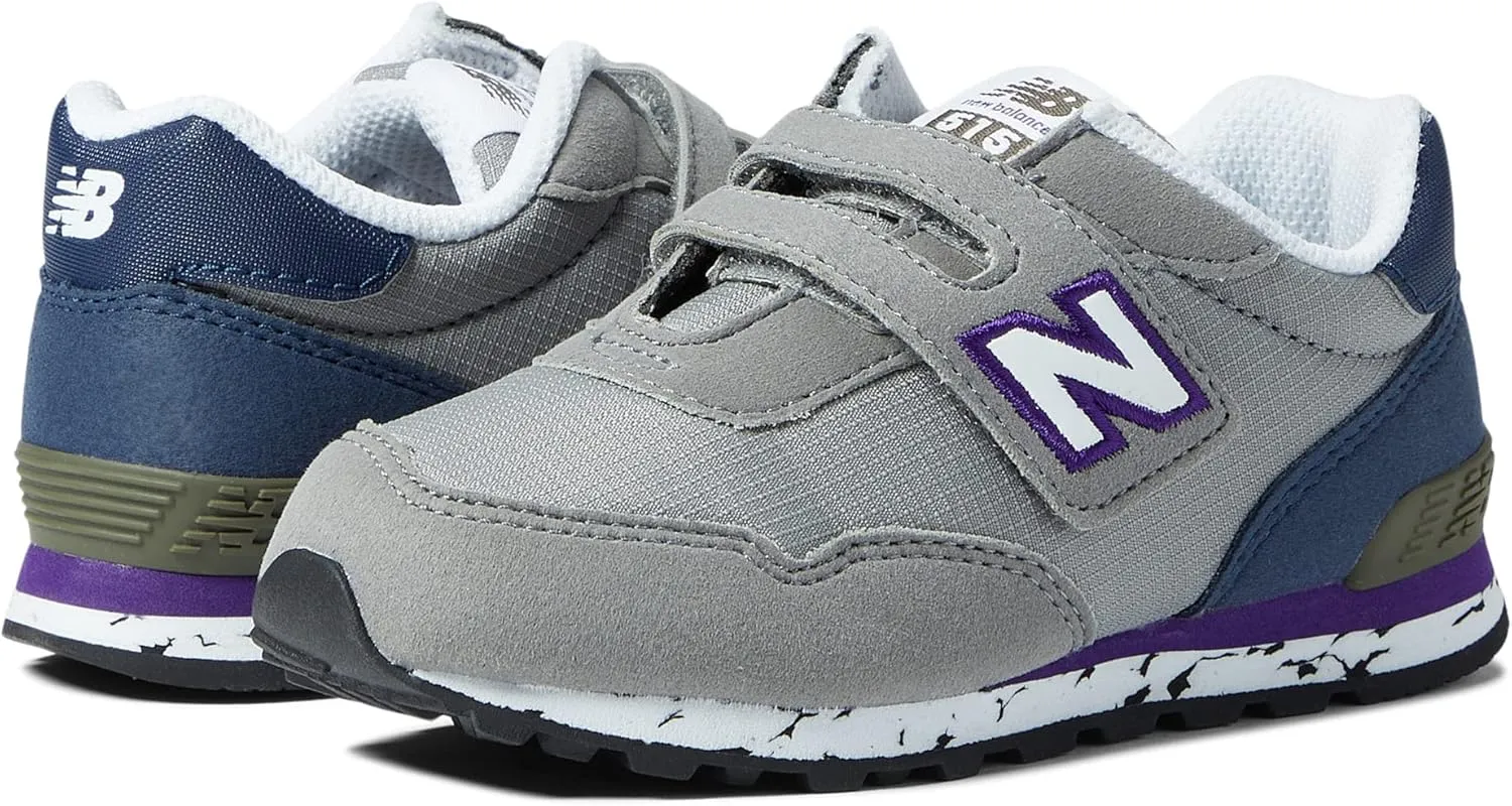 New Balance Baby-Boy's 515 V1 Hook and Loop Sneaker