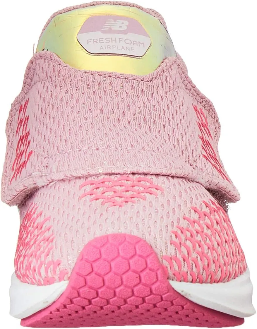 New Balance Kid's Airplane V1 Hook and Loop Running Shoe
