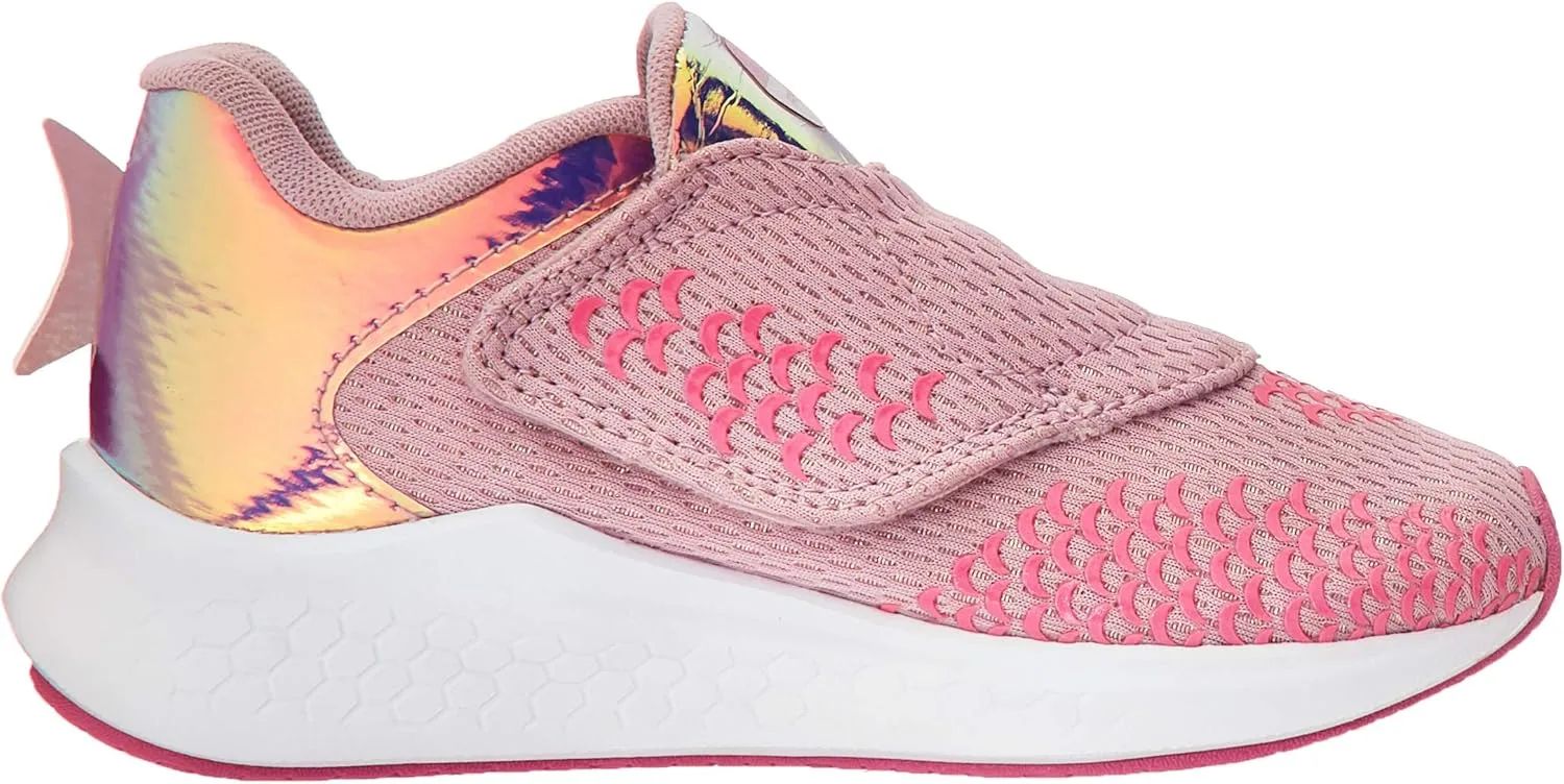 New Balance Kid's Airplane V1 Hook and Loop Running Shoe