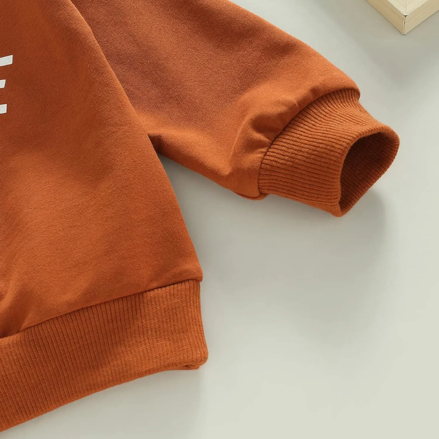 Newborn Baby Boy Fall Clothes Long Sleeve Round Neck Letter Print Sweatshirt Top Long Pants Cute Toddler Winter Outfits