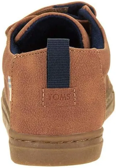 TOMS Tiny Lenny Mid Synthetic Suede Sneaker
