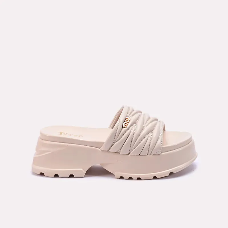 Wallis Fawn Chunky Soft Slides 0412712
