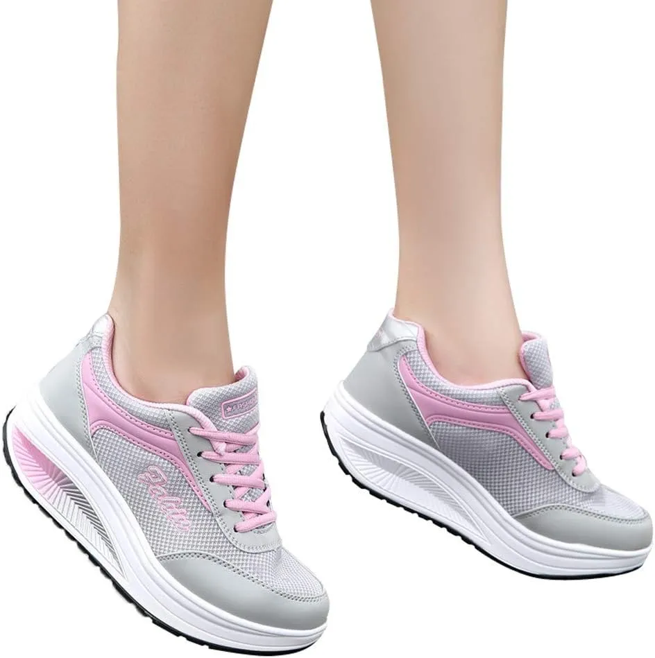 White Sneakers for Women Slip On Tenis De Trabajo para Mujer Antideslizante Negros Womens White Slip On Sneakers Size 8 Womens Fashion Sneakers Black and White Zapatos CModos para Embarazadas